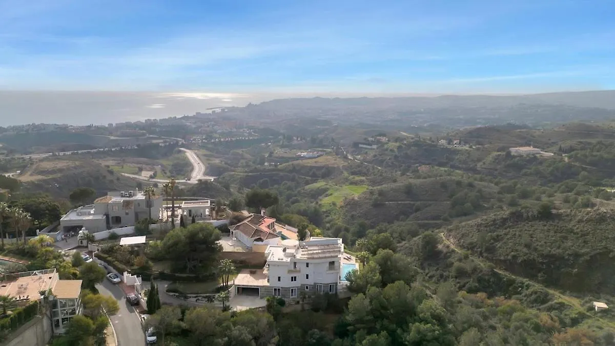 Villa -Heated Pool -Amazing View -Ideal For Groups Mijas