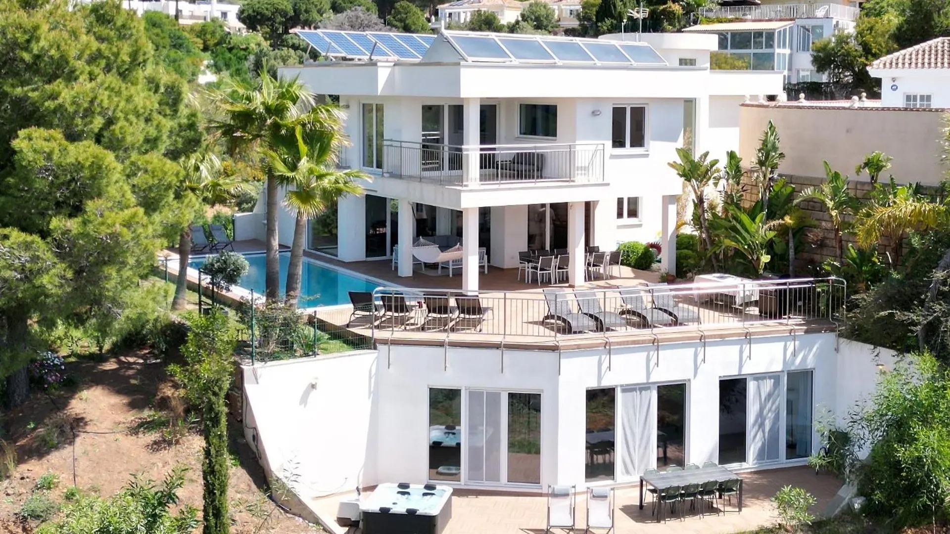Villa -Heated Pool -Amazing View -Ideal For Groups Mijas