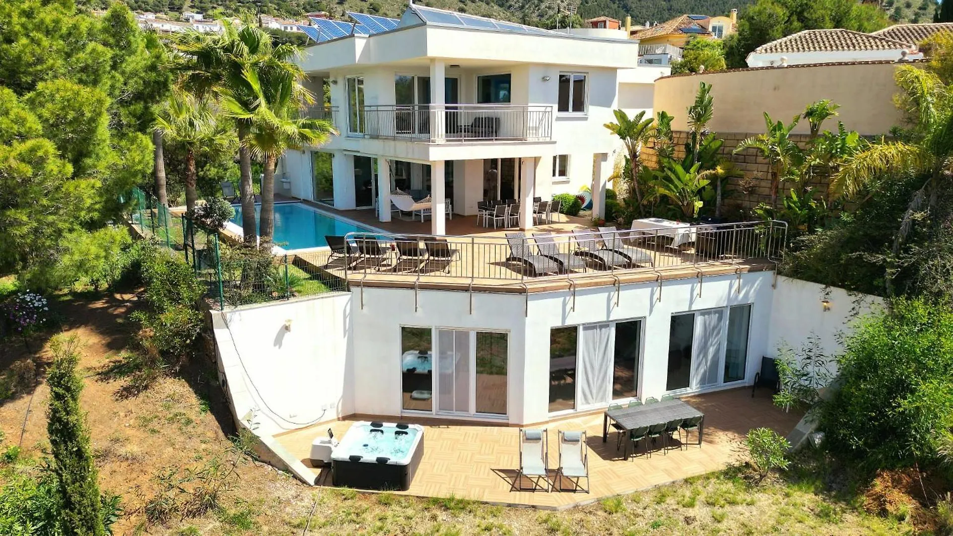 Villa -Heated Pool -Amazing View -Ideal For Groups Mijas