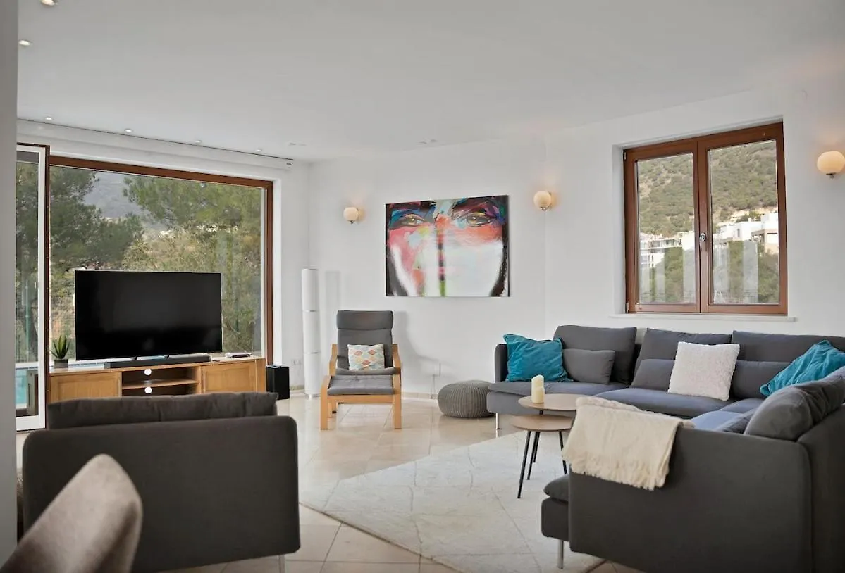 Villa -Heated Pool -Amazing View -Ideal For Groups Mijas Spanyolország