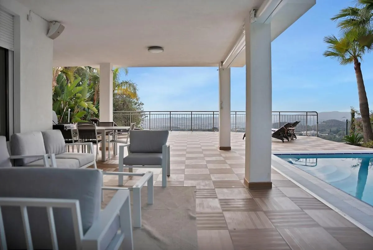 Villa -Heated Pool -Amazing View -Ideal For Groups Mijas
