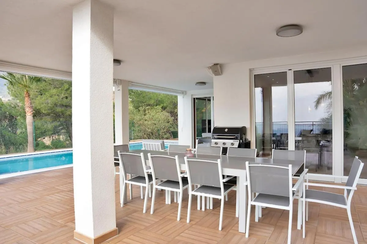 Villa -Heated Pool -Amazing View -Ideal For Groups 미하스